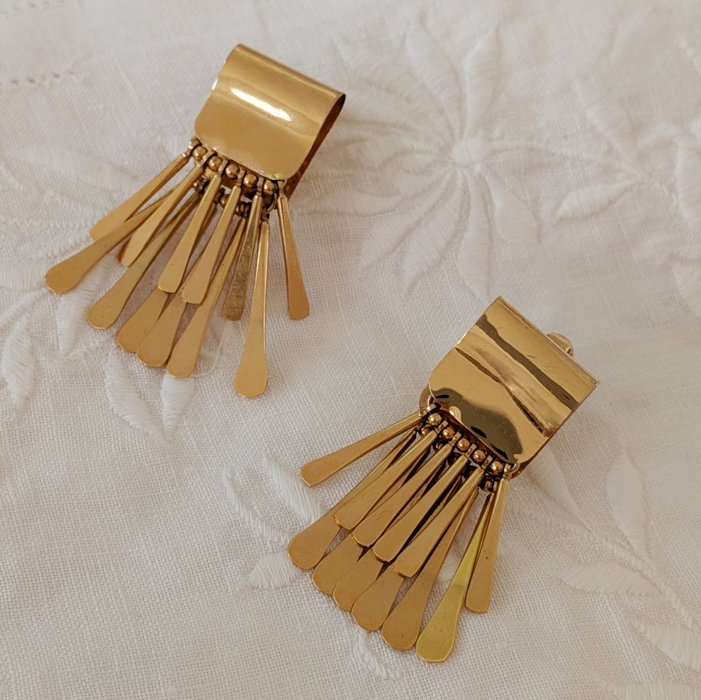 The Zou Bisou Fringe Earrings | 1960s