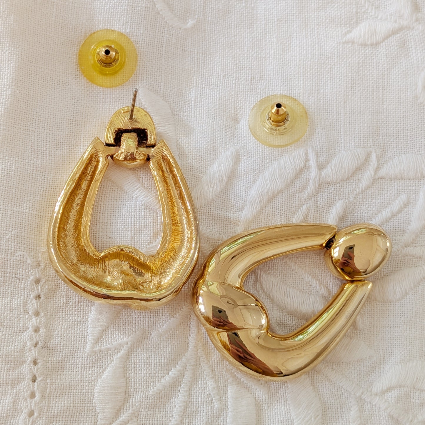 The Vivian Door Knocker Earrings | 1980s