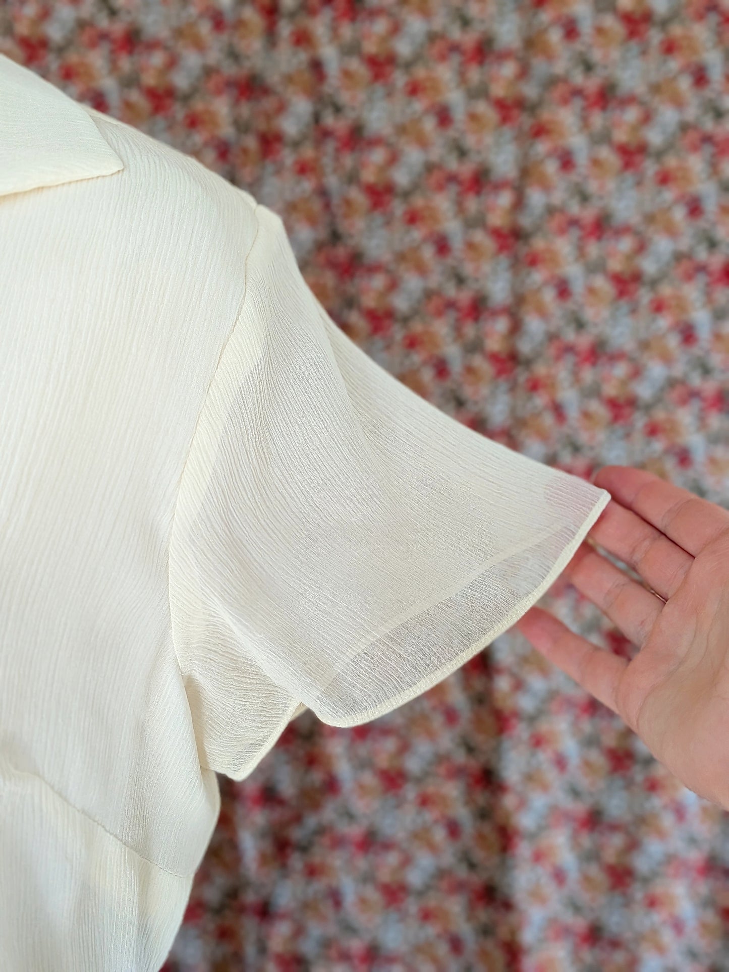 Cloudbusting Silk Blouse | Y2K