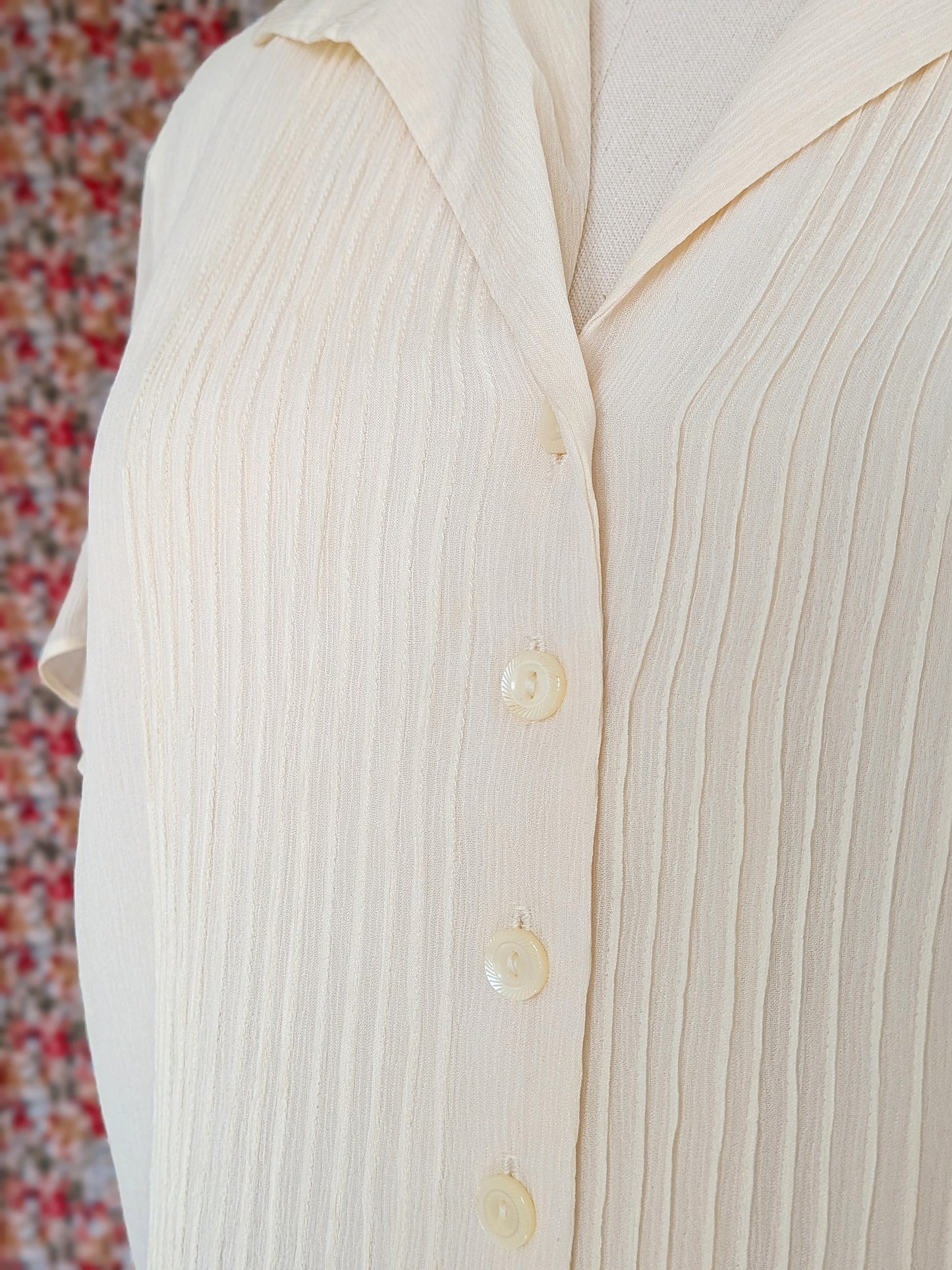 Cloudbusting Silk Blouse | Y2K