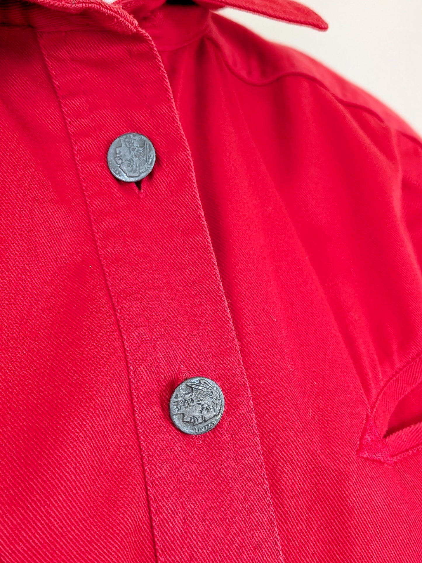 The Carmen Denim Shirt Dress | 1990s