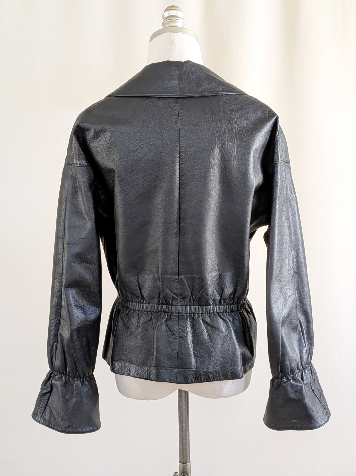 Bonnie Cashin Black Leather Jacket | 1970s