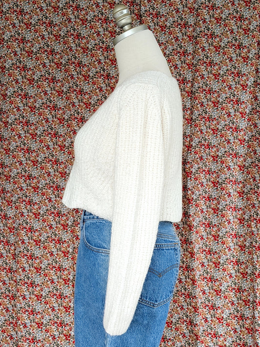 The Cate Crop Sweater | 1990s