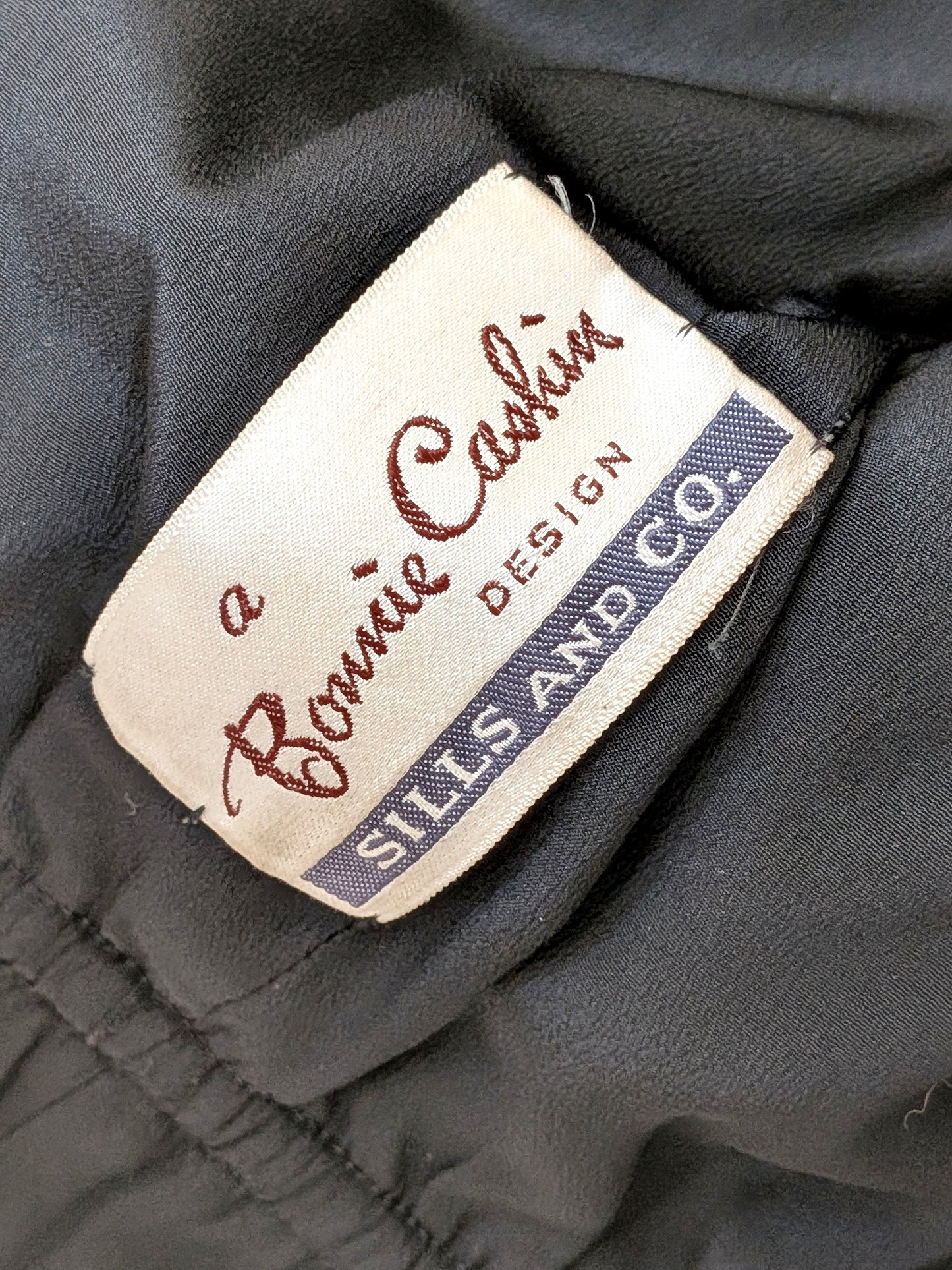 Bonnie Cashin Black Leather Jacket | 1970s