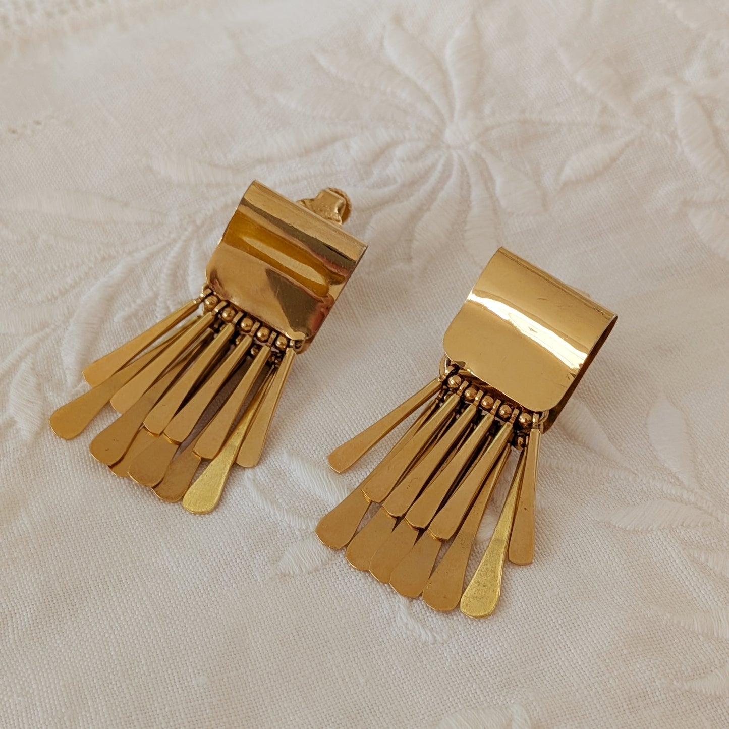 The Zou Bisou Fringe Earrings | 1960s