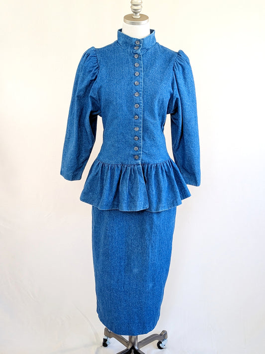 The Denim Prairie Blouse | 1990s