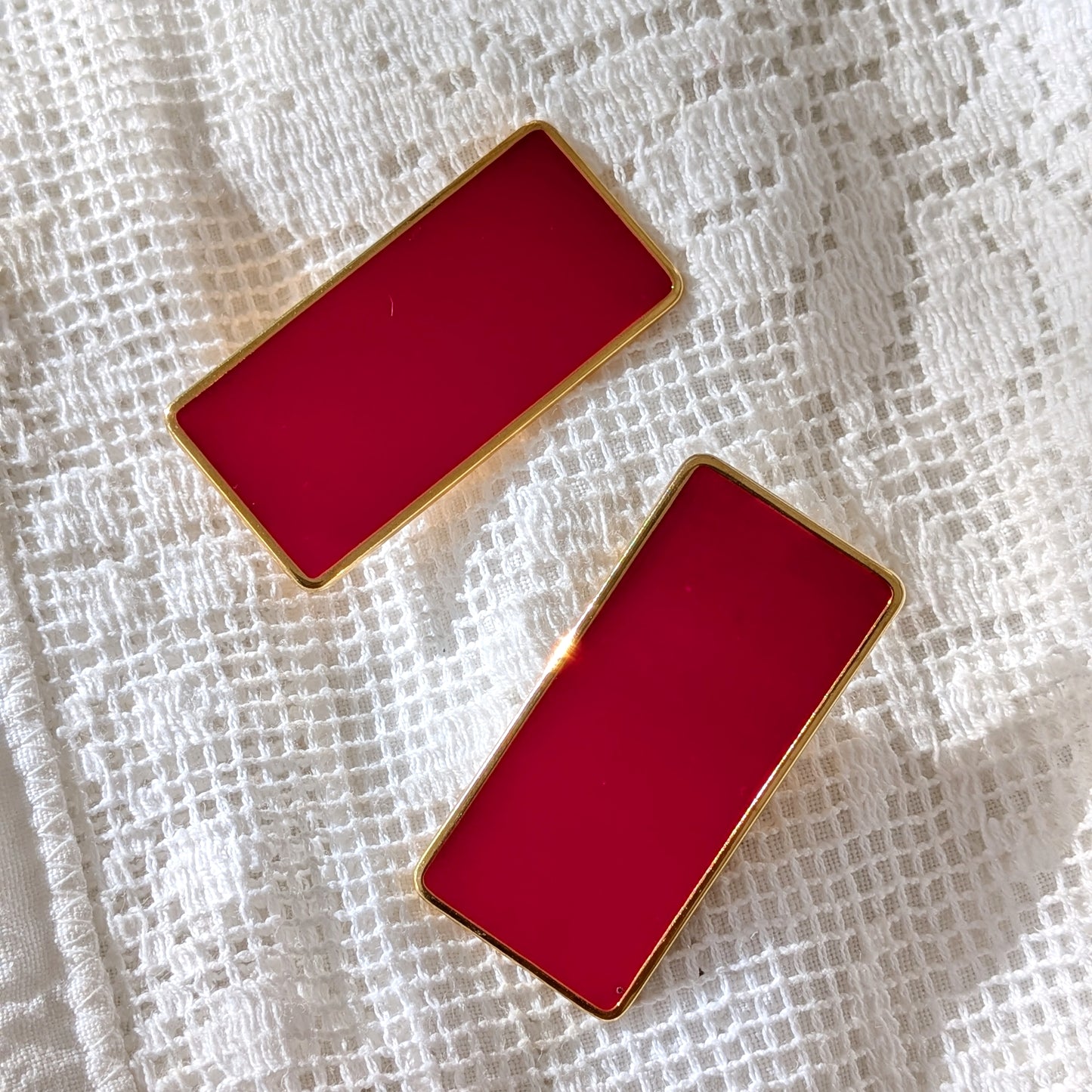 The Samantha Enamel Earrings | 1980s
